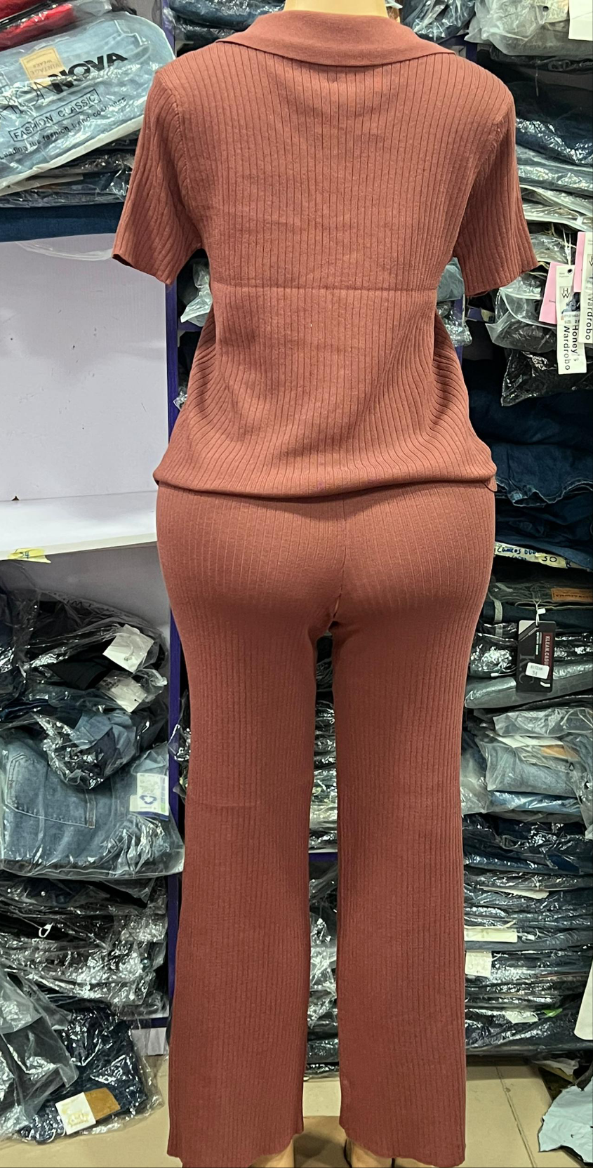 Collar neck 2 piece