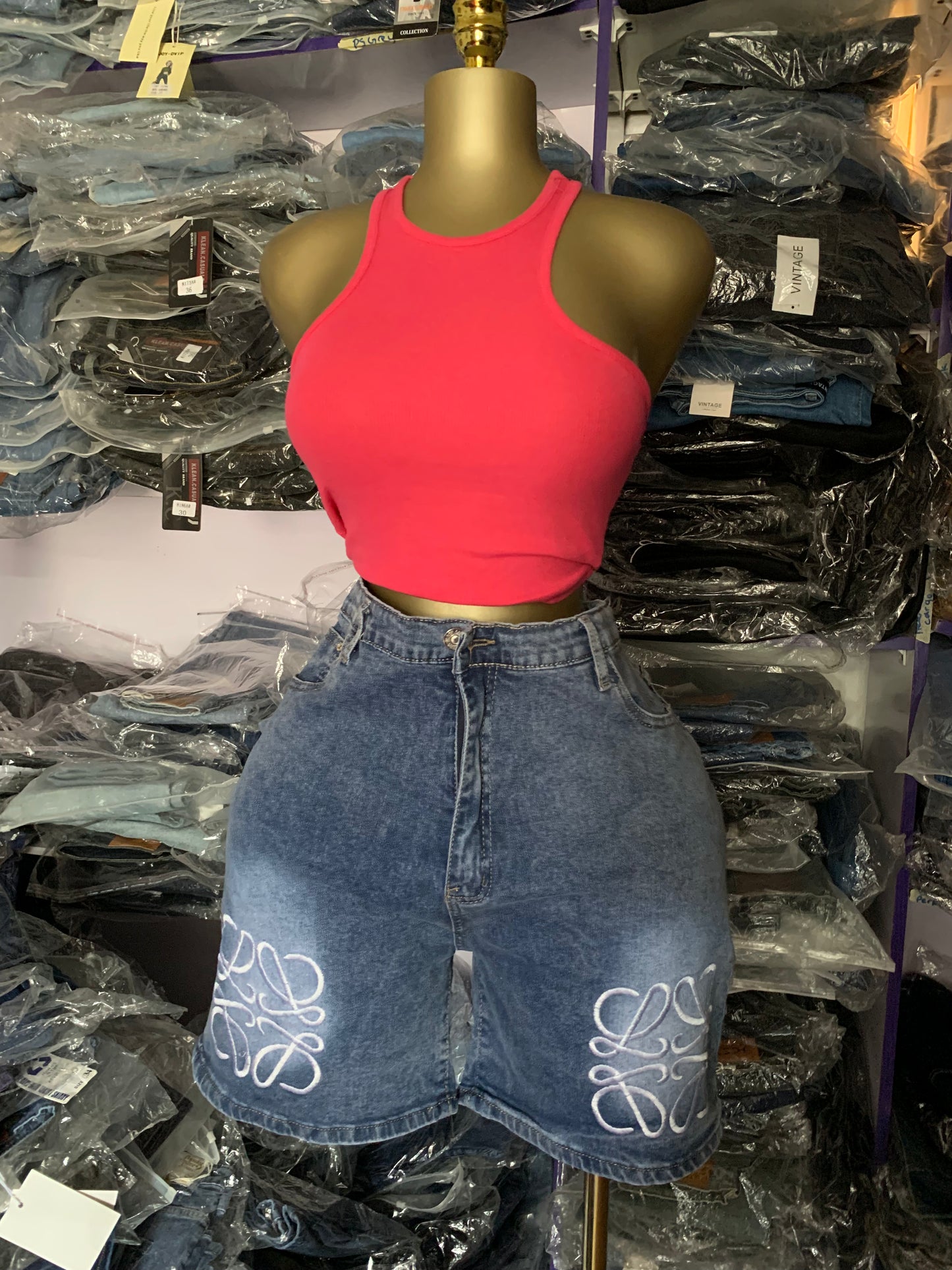 Jean short B7238-3