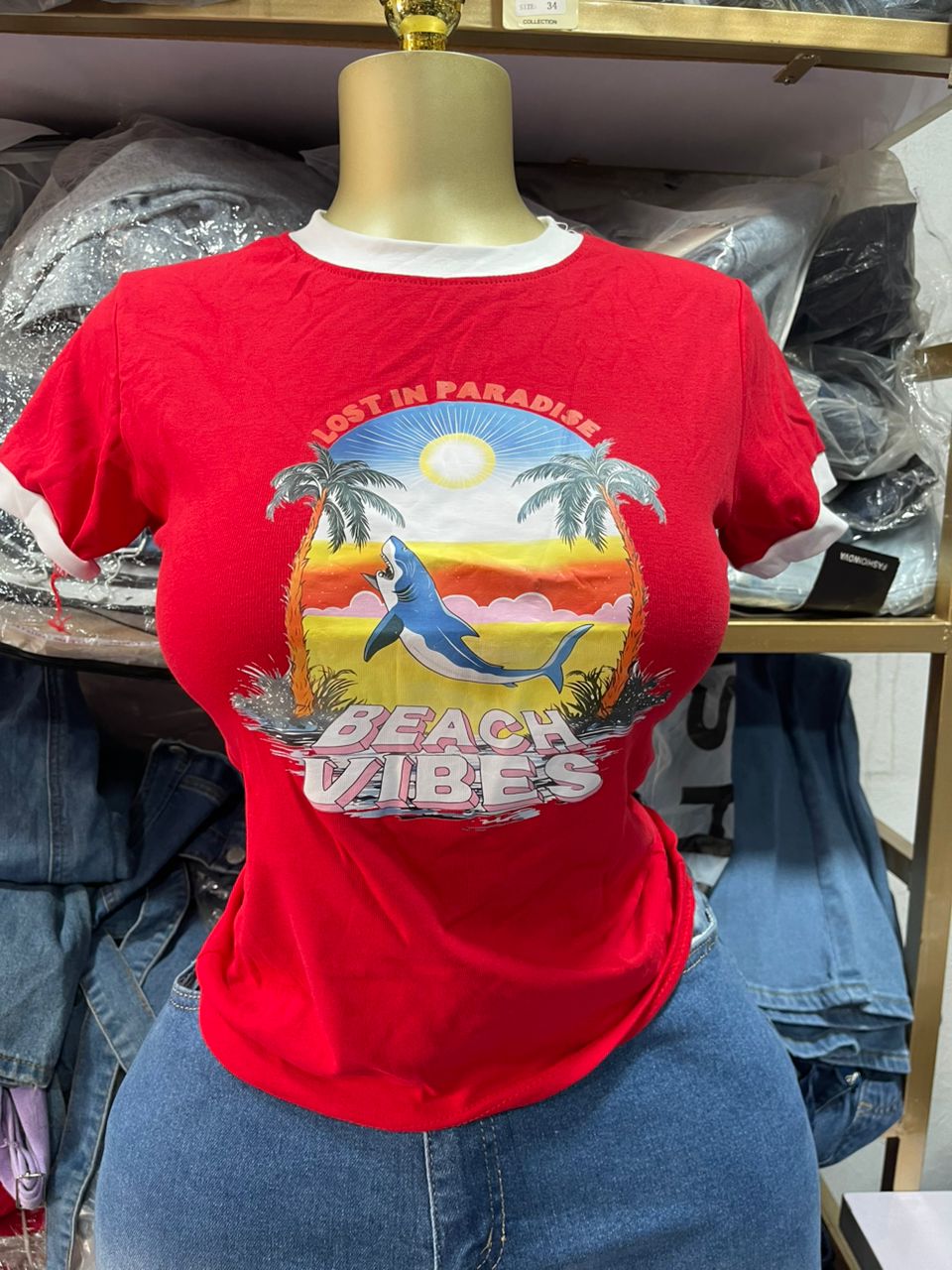 Beach vibes top 1511 size 6-16