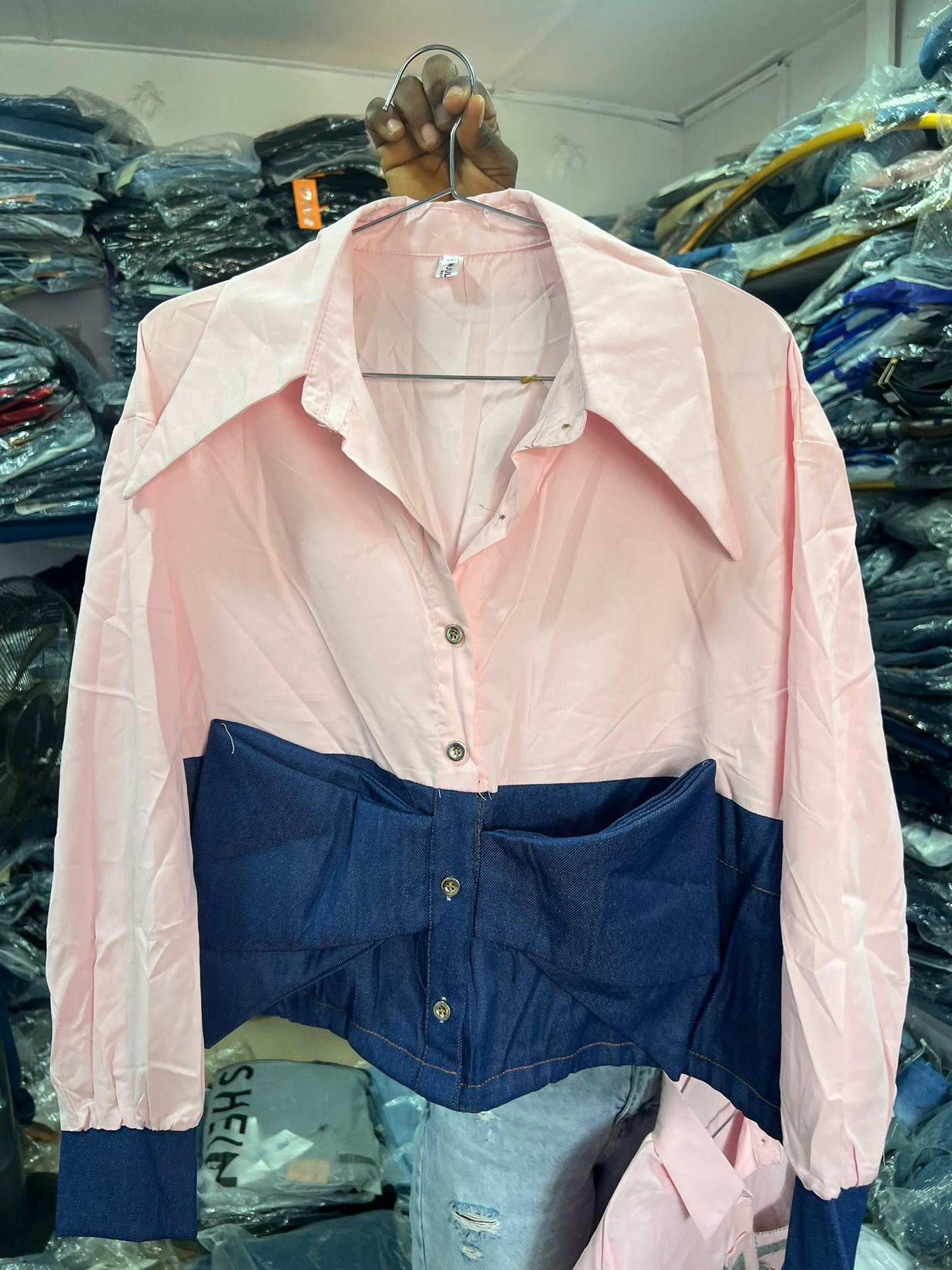 Ribbon shirt size 8-16 CNT008