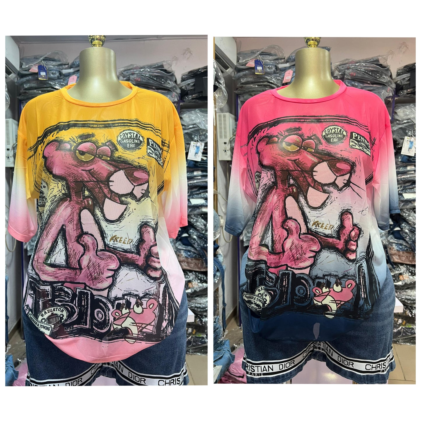Mech top B6021 size 6-16