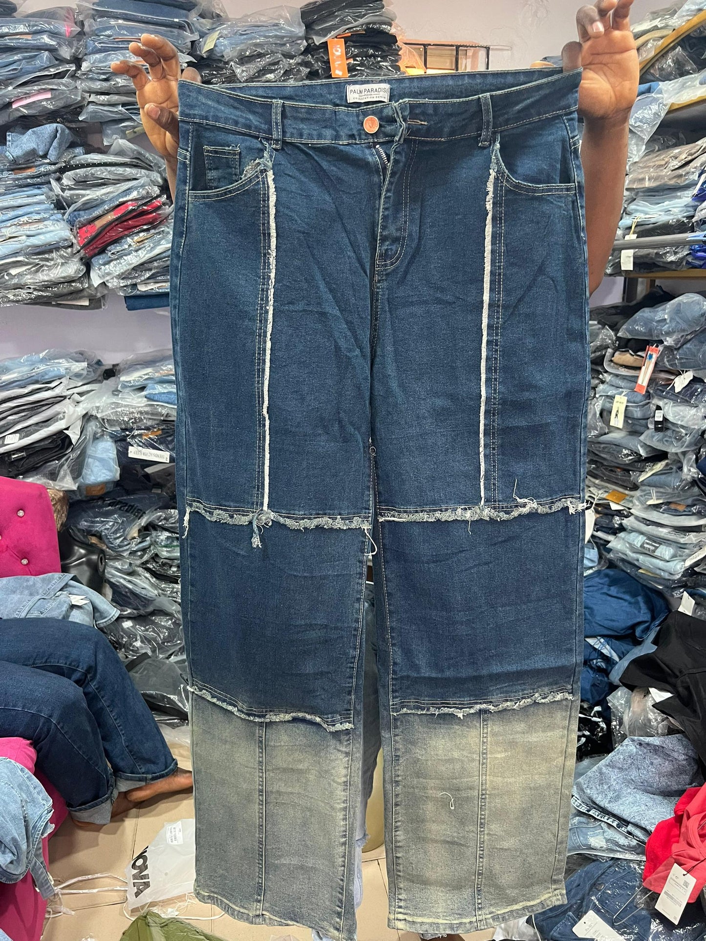 2 toned boyfriend jean PP005