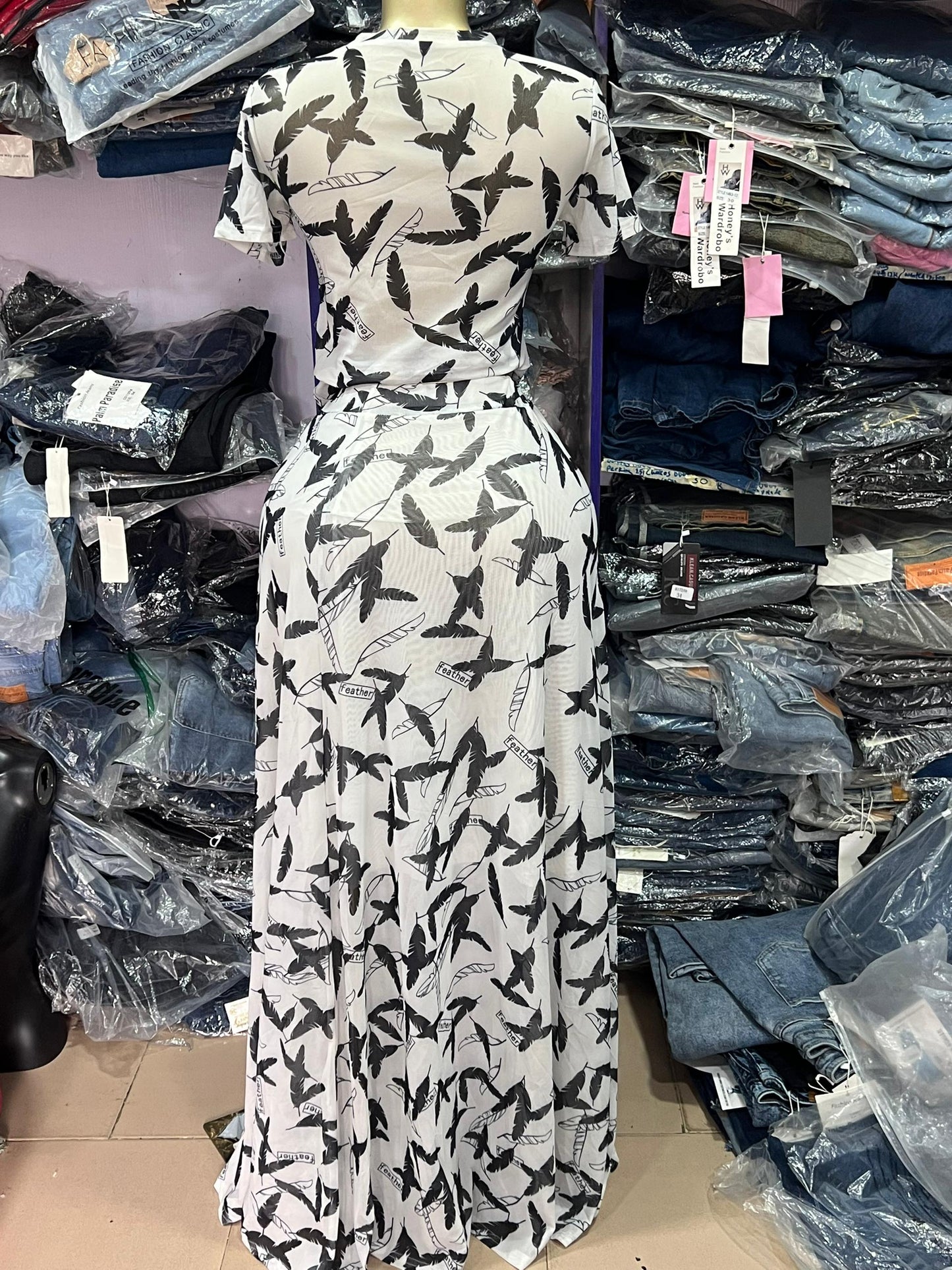 2 piece skirt 7188-1