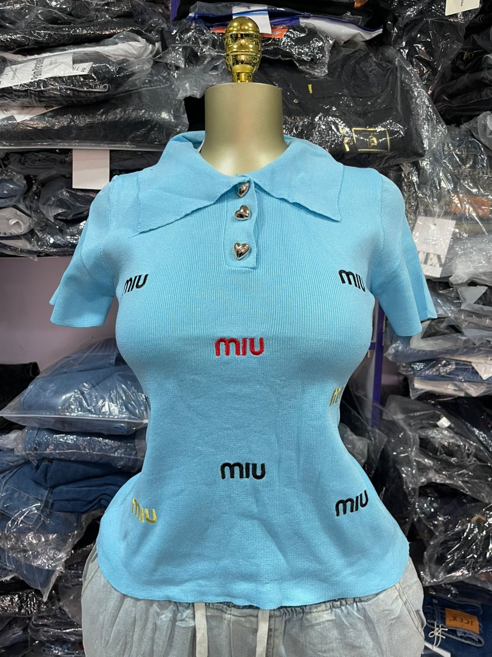 Amy wu colar miu miu top 7551 size 6_16