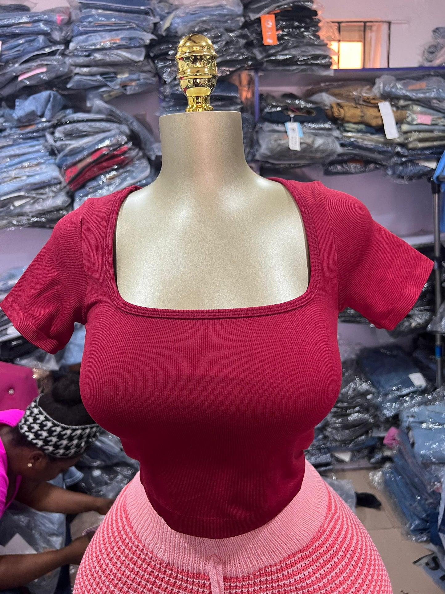 Square neck tops size6-14