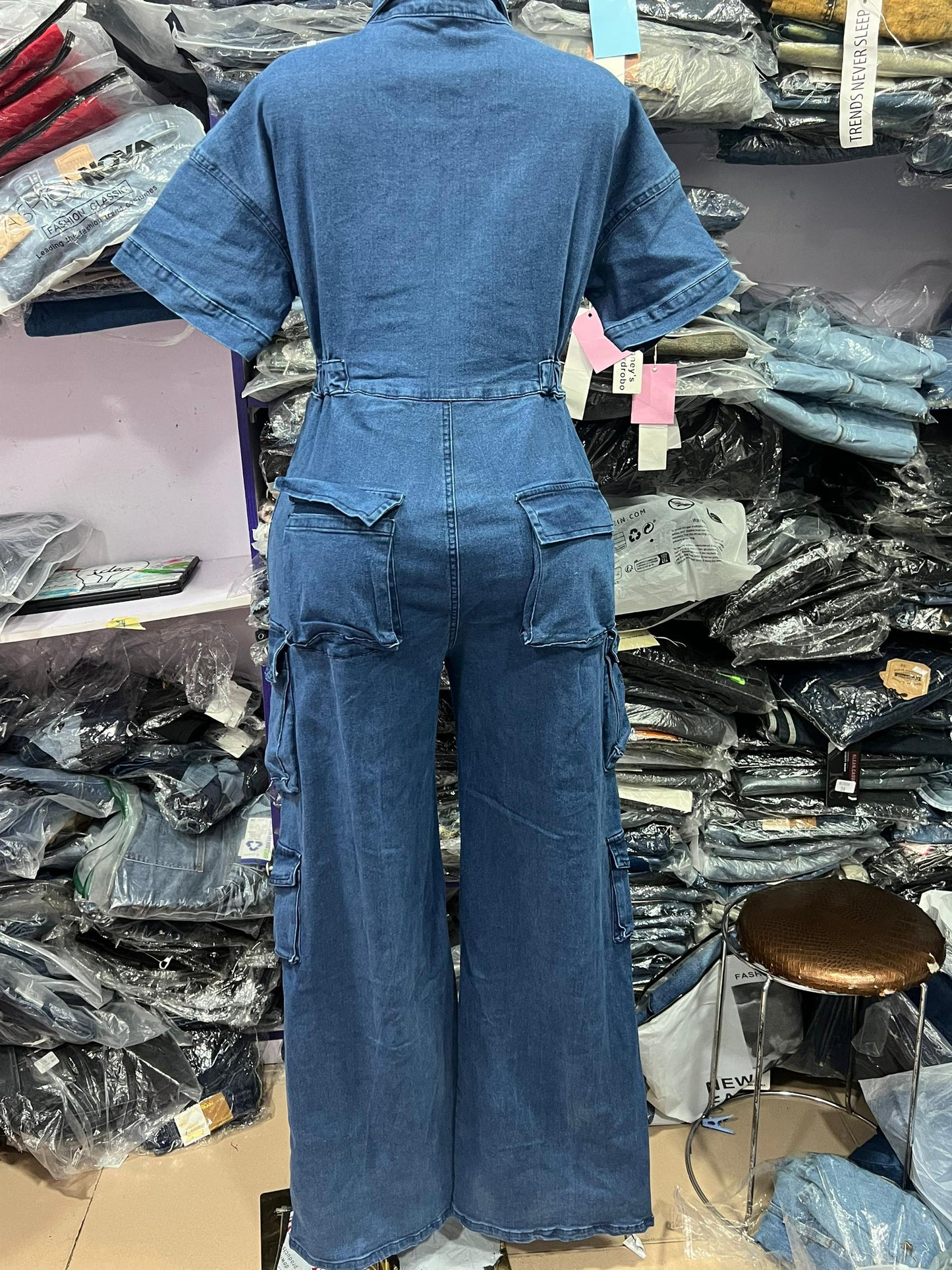 Cargo jumpsuit 9836