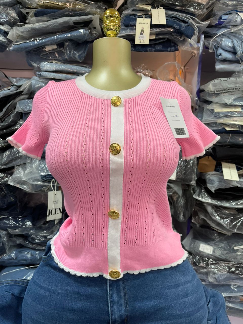 Zara pink top e6911 size 6-14