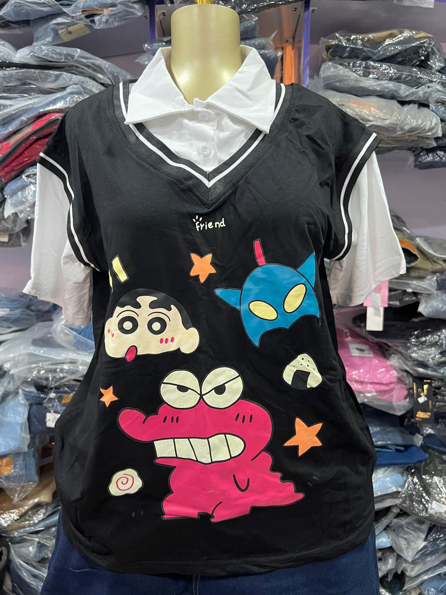 Top with collar MT002 size6-18