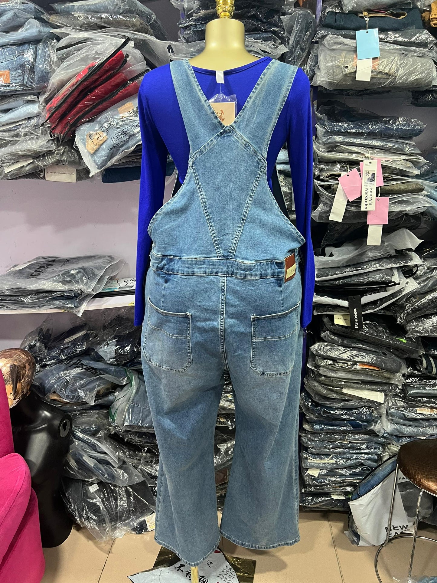 Denim Dungarees