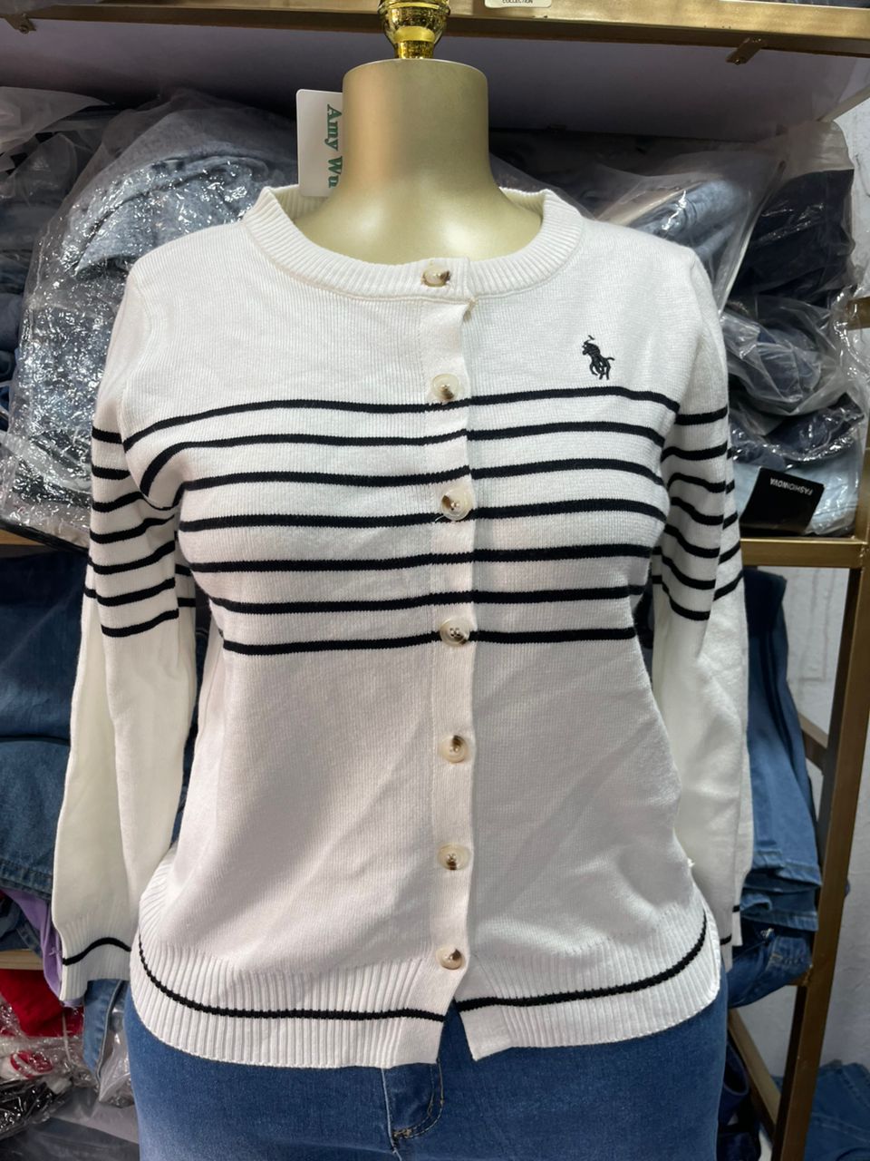 Long-sleeved Sweater top 5459 size6-16