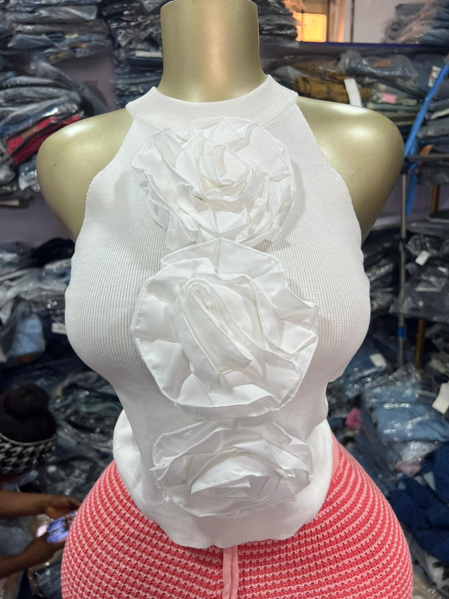 Rose sleeves tops size6-16