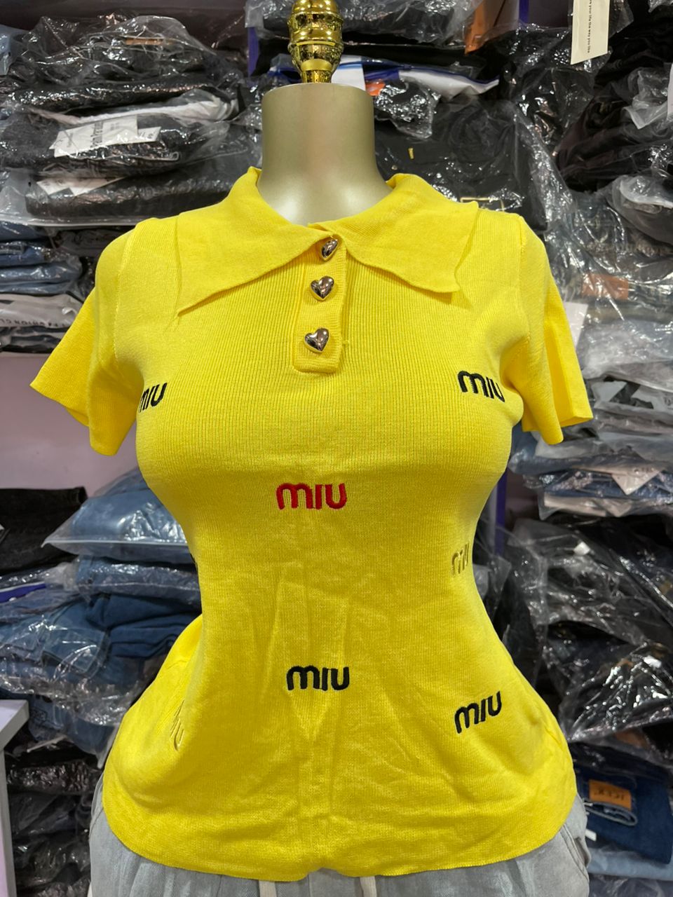 Amy wu colar miu miu top 7551 size 6_16