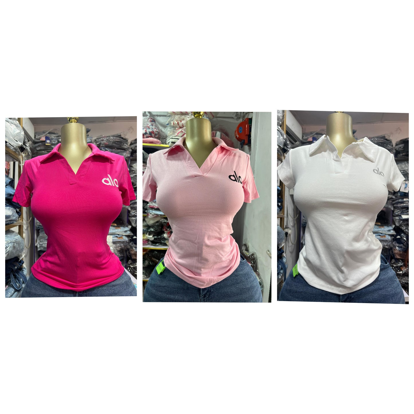 alo collar top Dj2233 size 6_16