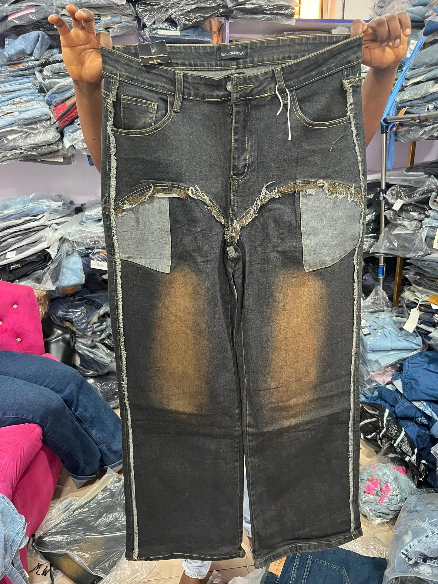 Fashionnova pocket out jean 911#