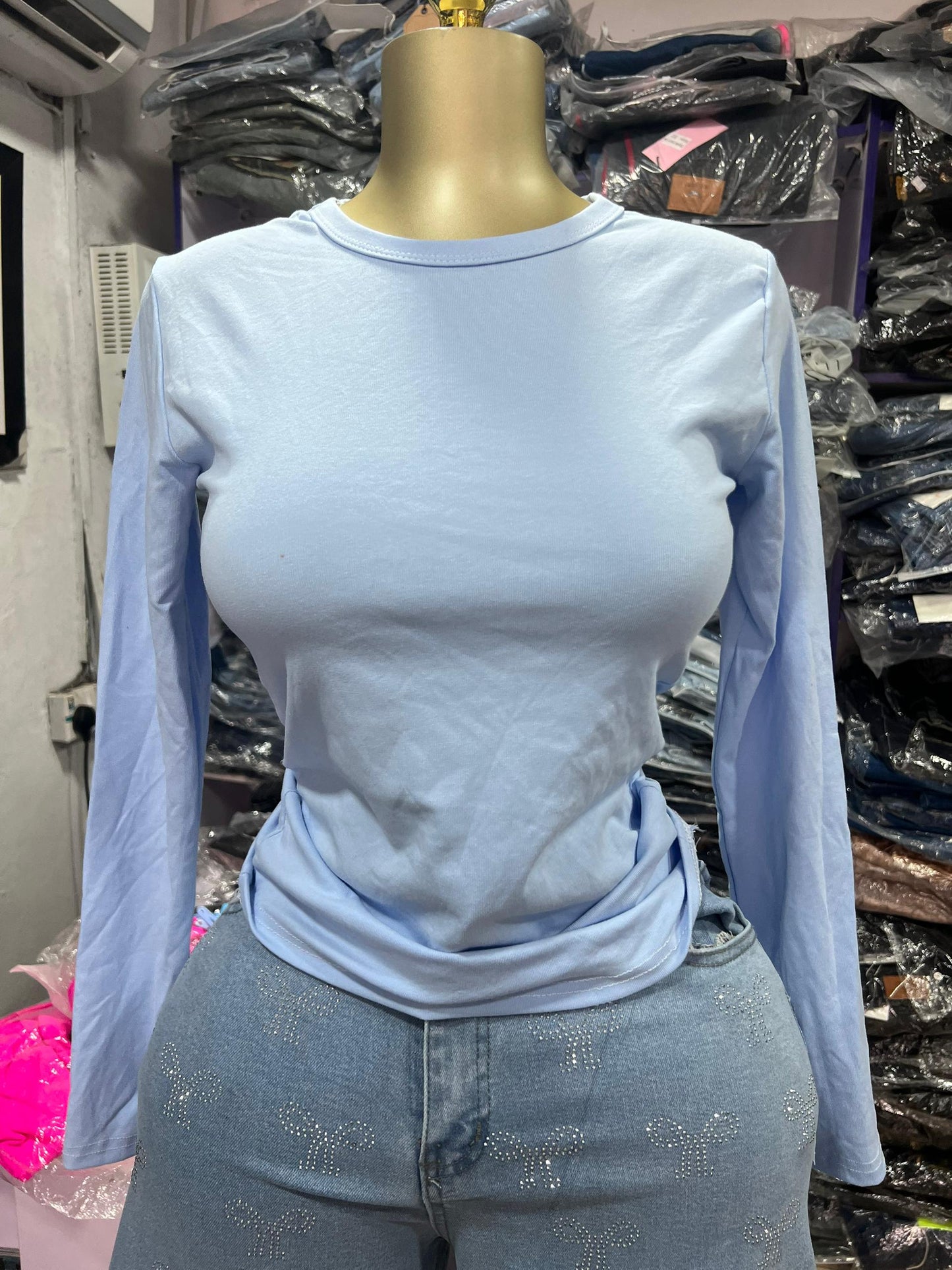 Zara Long-sleeved top B601 size 6-16