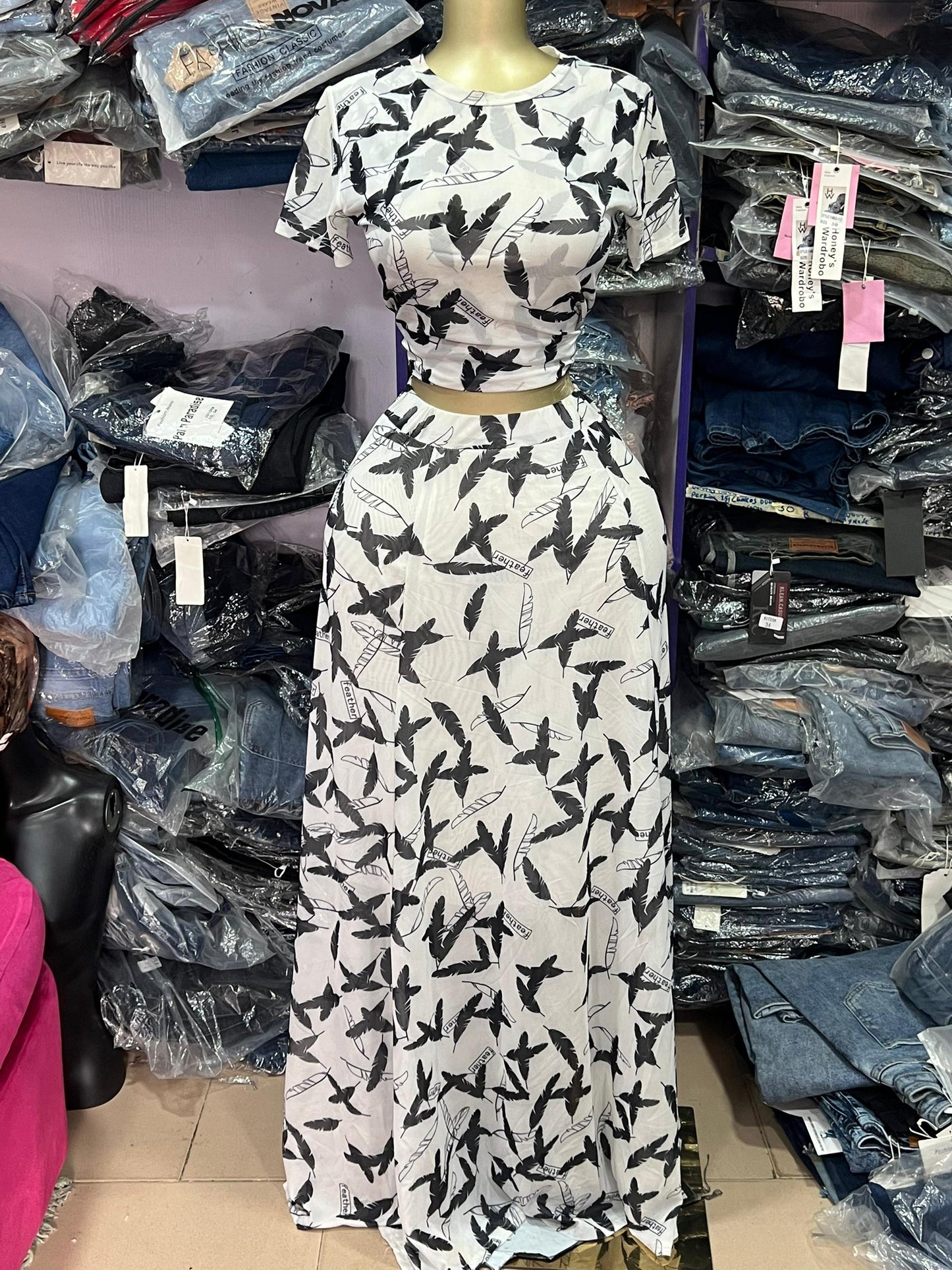 2 piece skirt 7188-1