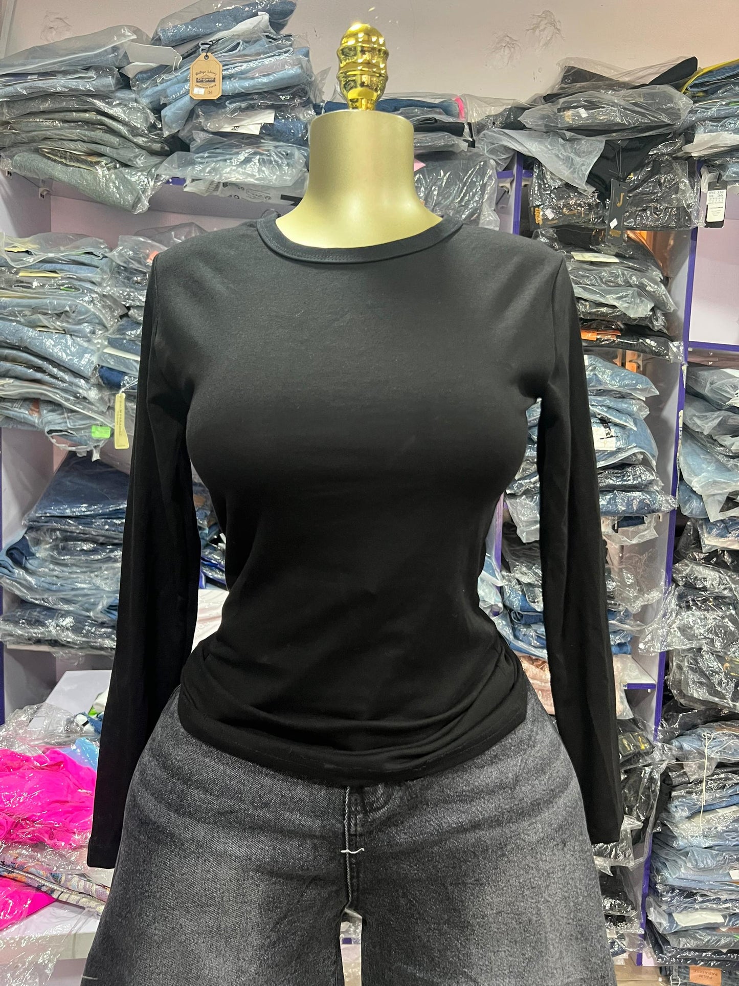 Zara Long-sleeved top B601 size 6-16