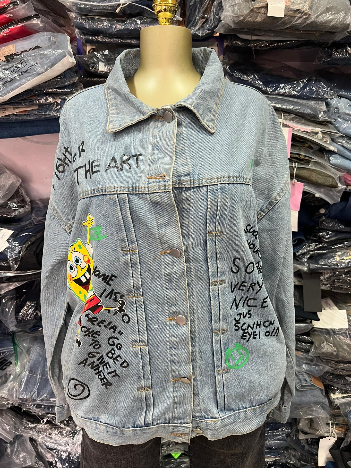 Denim jean jacket