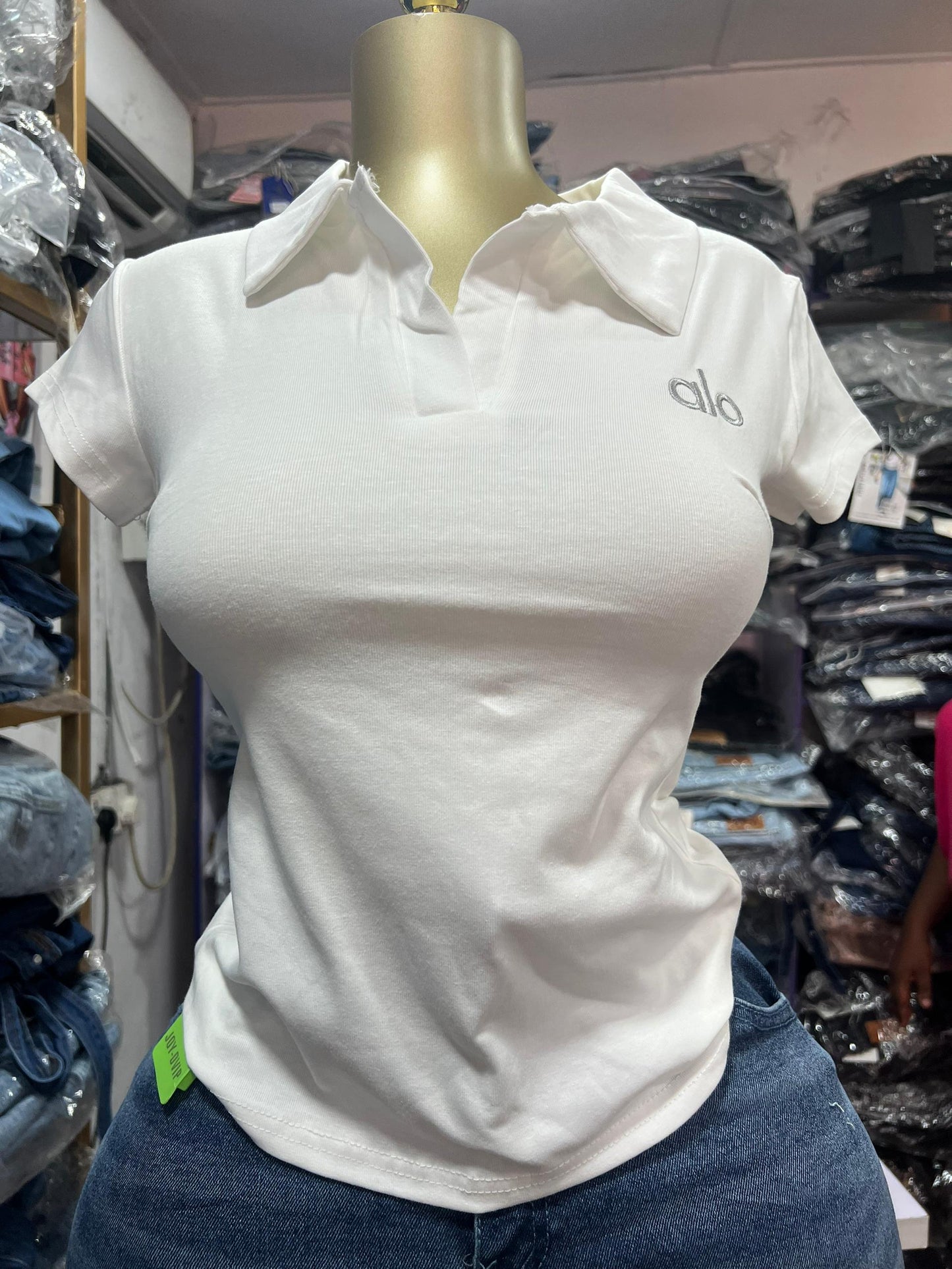 alo collar top Dj2233 size 6_16