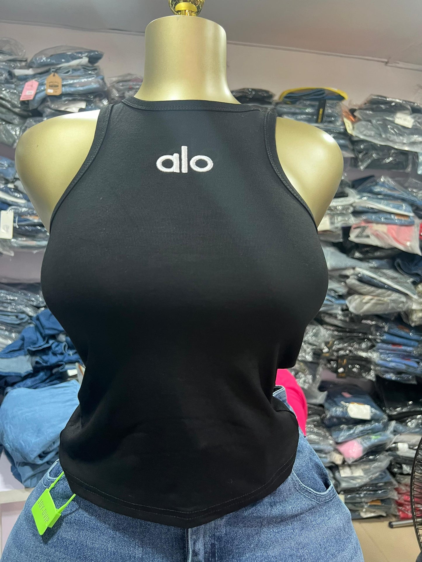 alo armless top 0336 size 6-16