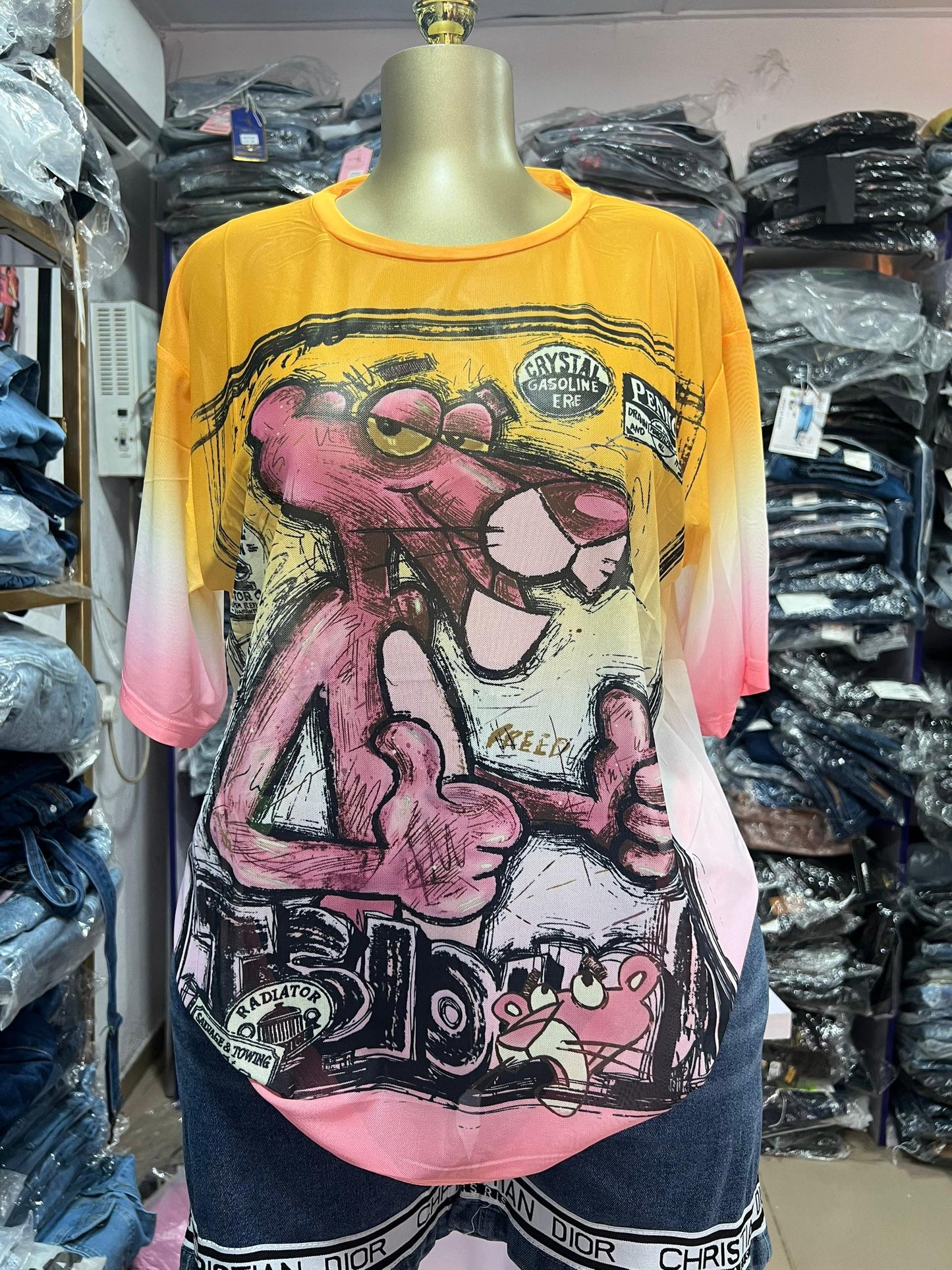 Mech top B6021 size 6-16