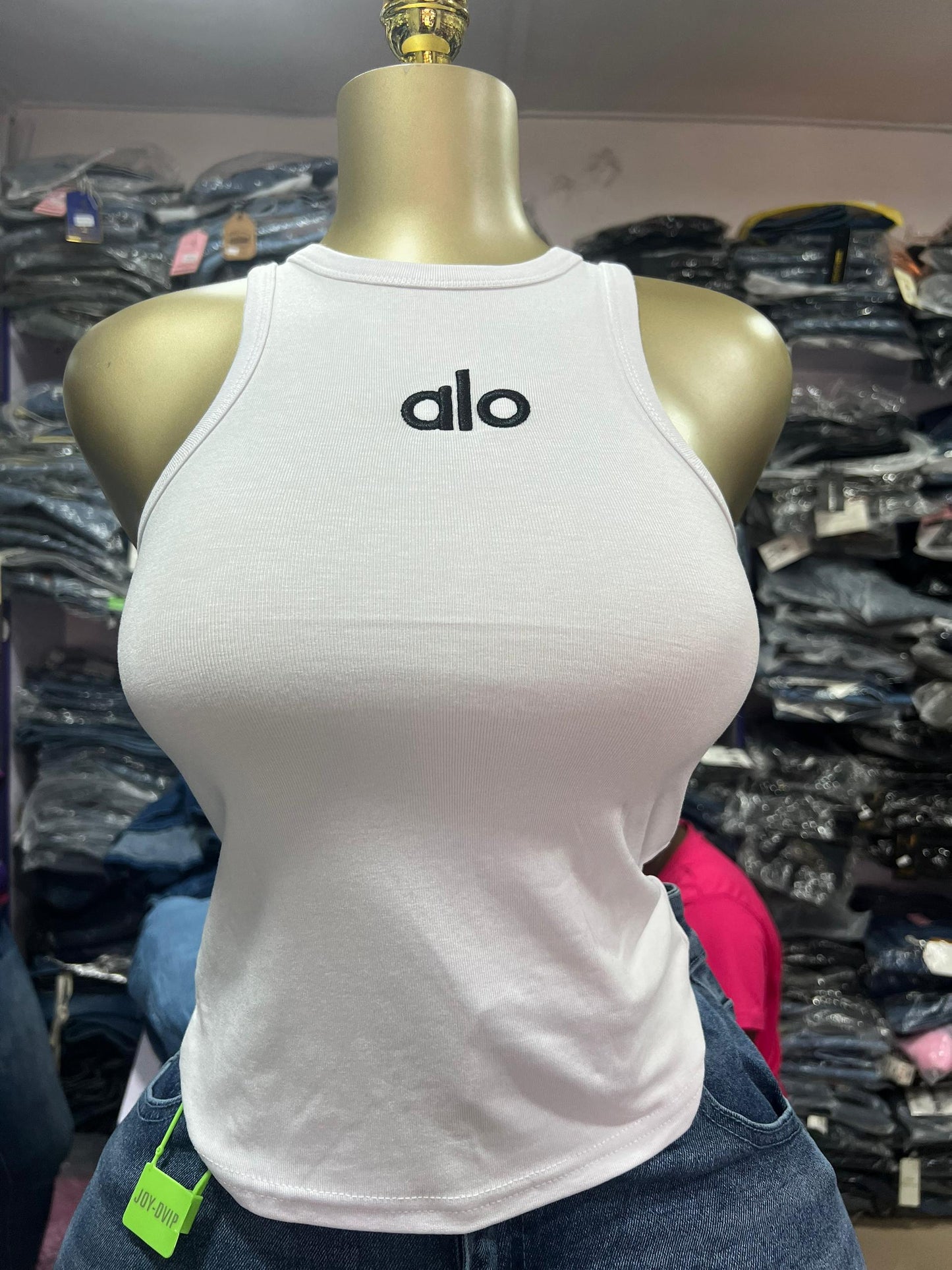 alo armless top 0336 size 6-16