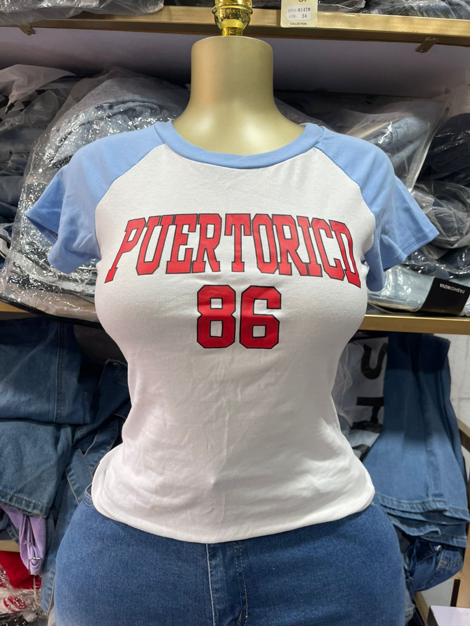Puretorico top 86 size 6-16