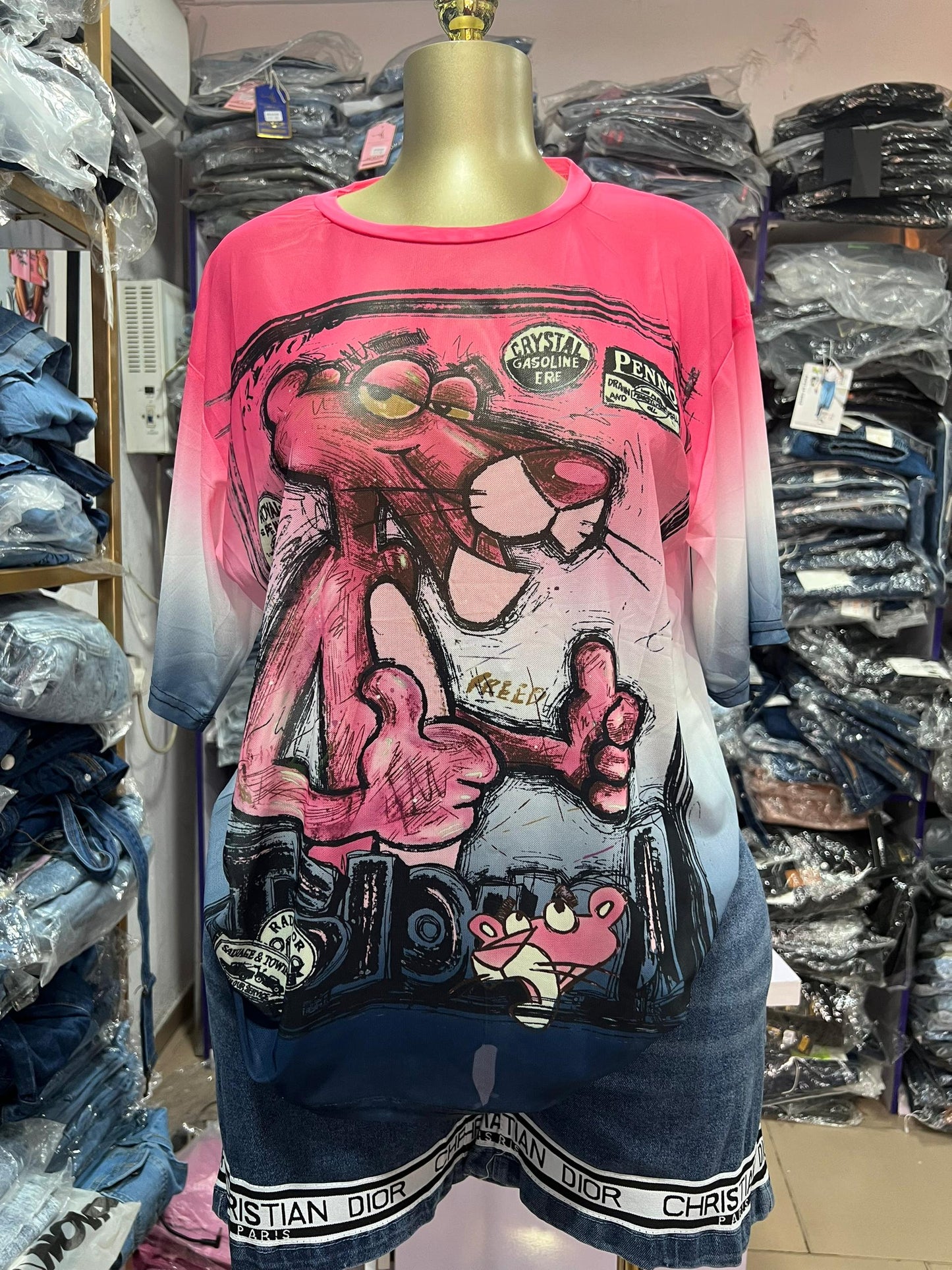 Mech top B6021 size 6-16