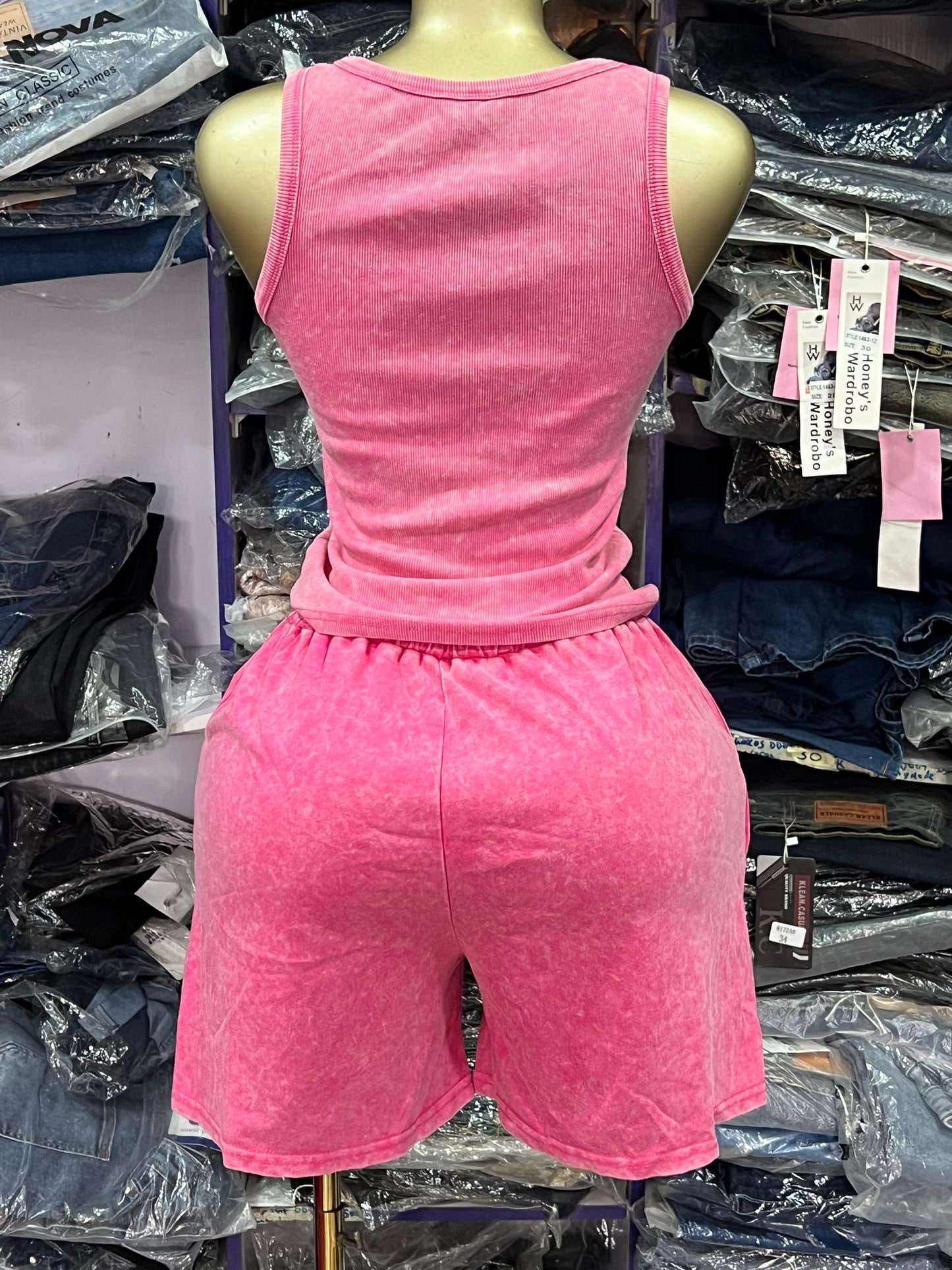 2 piece short