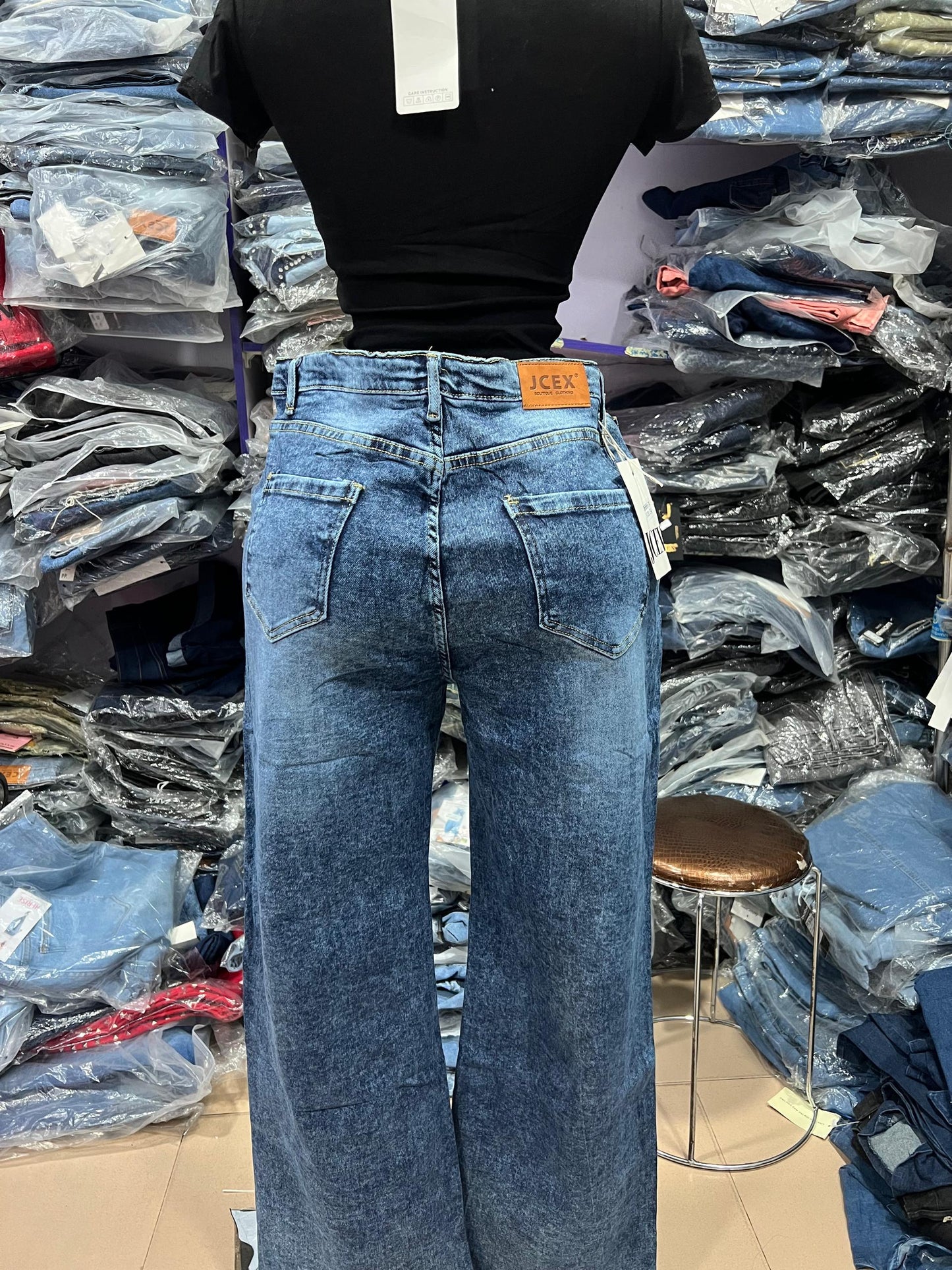 JCEX B6666.1 slight stonewash jean
