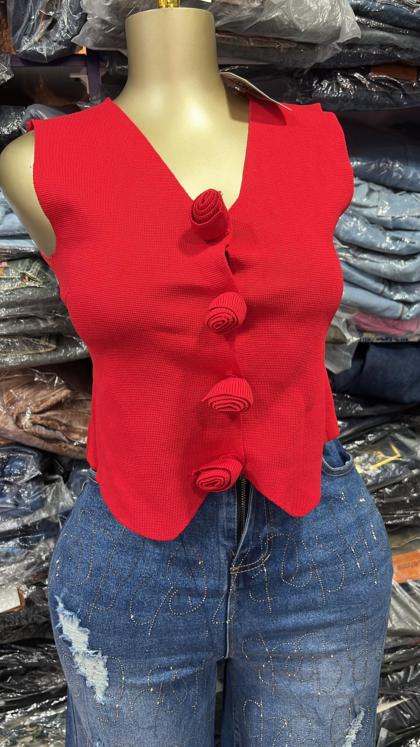 Rose design top