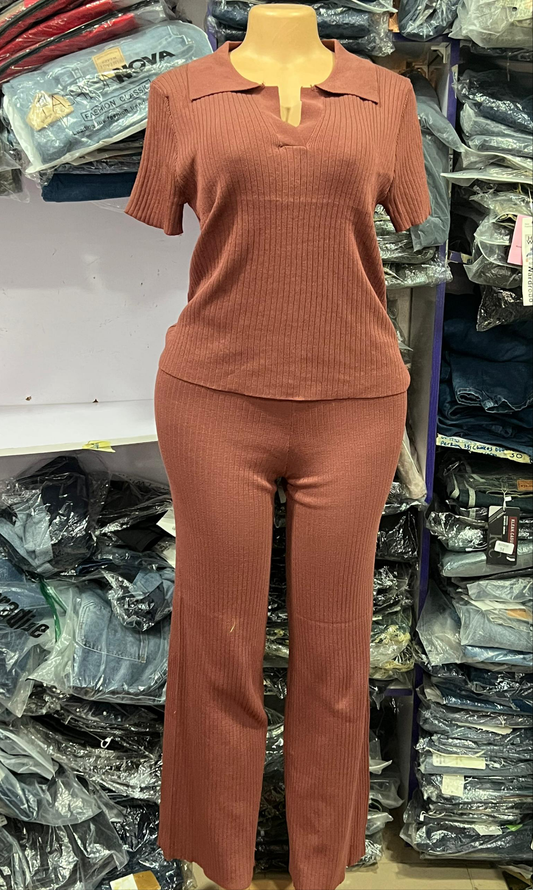 Collar neck 2 piece