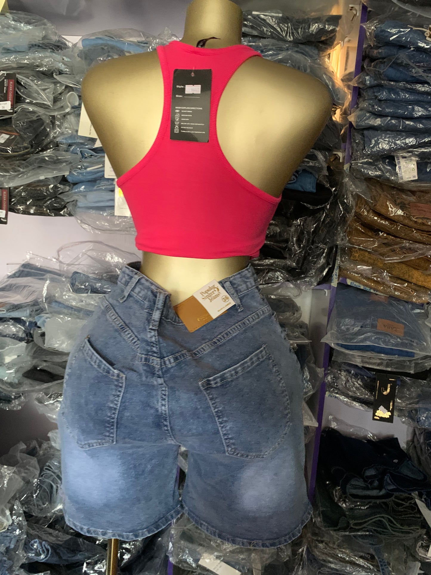 Jean short B7238-3