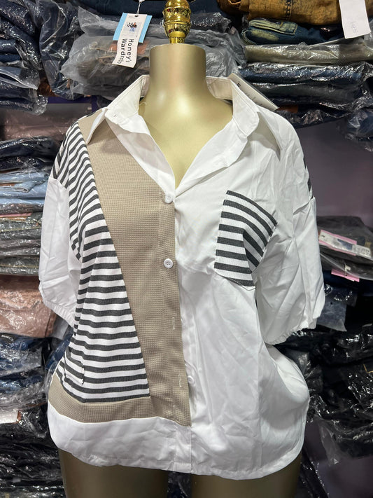 Stripped top 8001 size 8-16