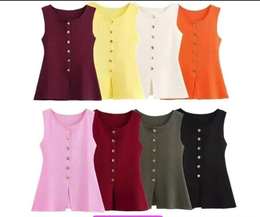 Sleeveless top