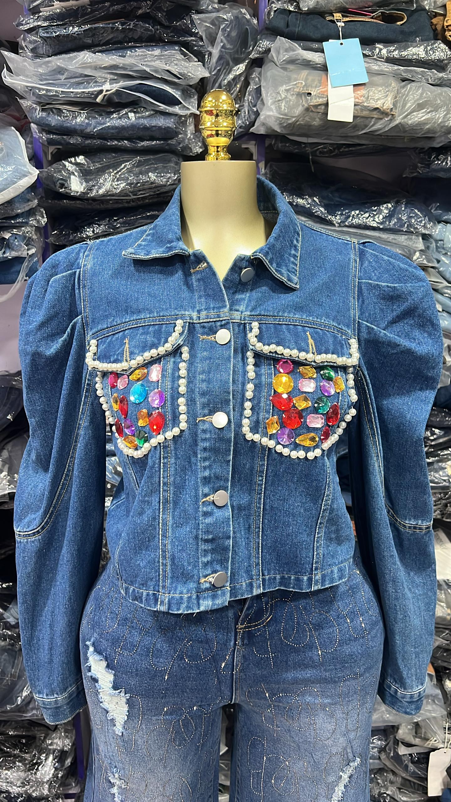 Stone jacket size6-8