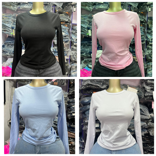 Zara Long-sleeved top B601 size 6-16