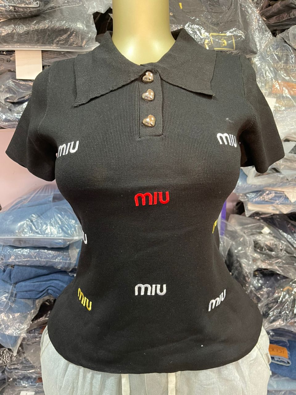 Amy wu colar miu miu top 7551 size 6_16