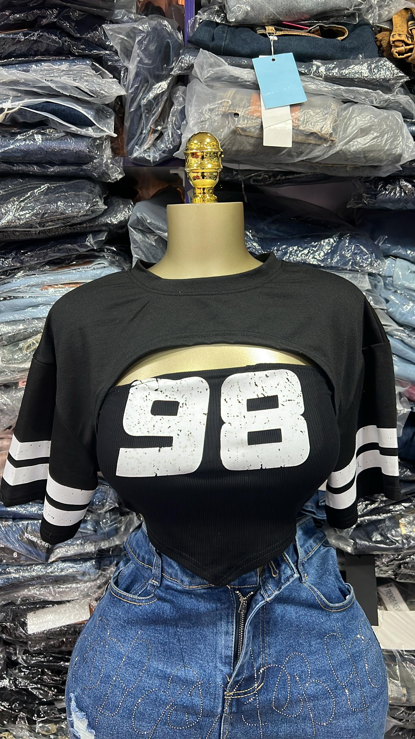 Cropped top size6