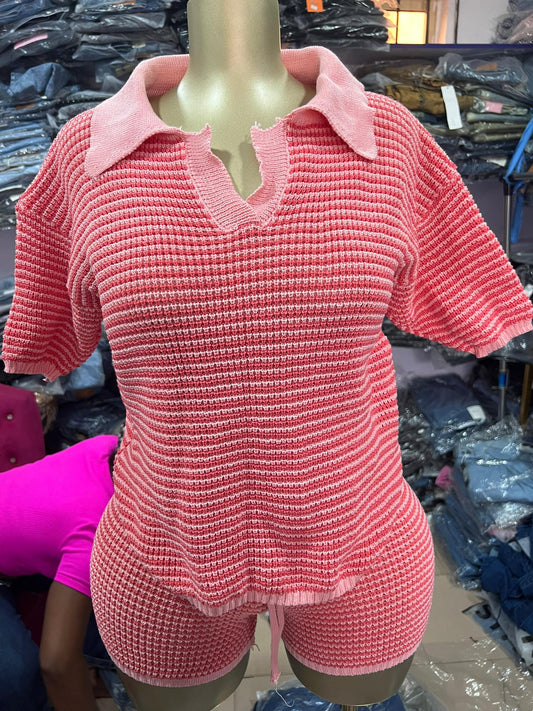 2 piece top and short size 6-20
