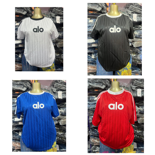 Alo jersey top C369# size 6-16