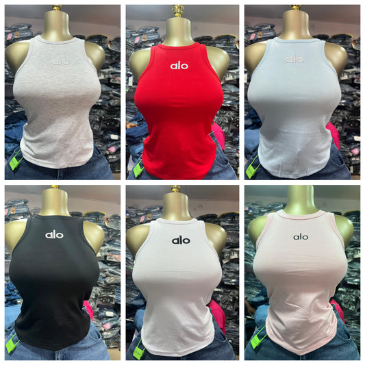 alo armless top 0336 size 6-16