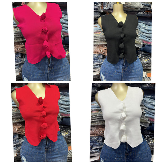 Rose design top