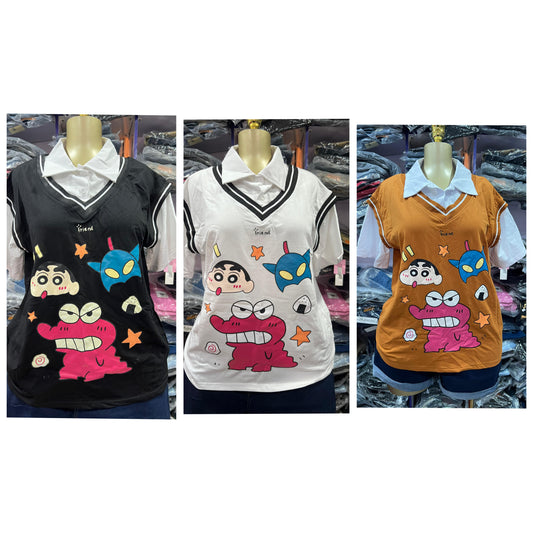 Top with collar MT002 size6-18