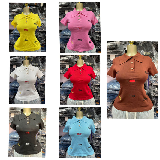 Amy wu colar miu miu top 7551 size 6_16