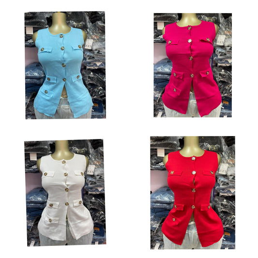 Amy wu armless top 6551 size6-16