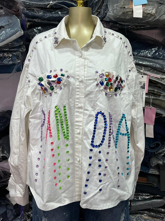 Stone design shirt size 12-14