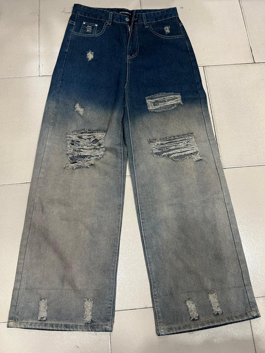 2 toned ripped jean 1100