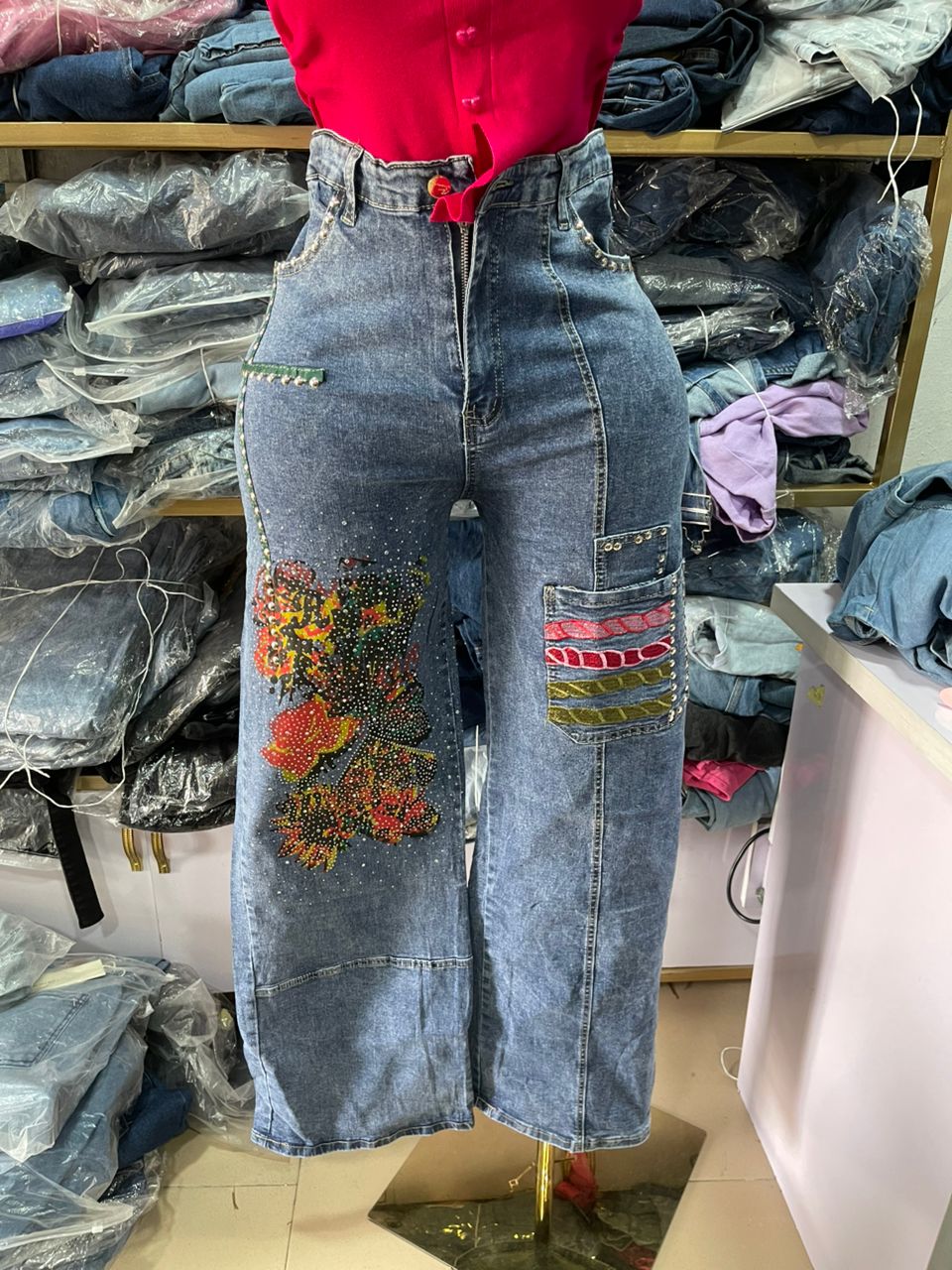 Palmparadise boyfriend jean B7155