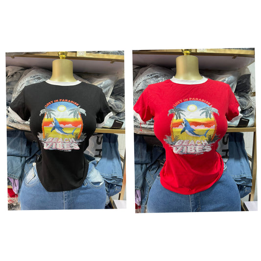 Beach vibes top 1511 size 6-16